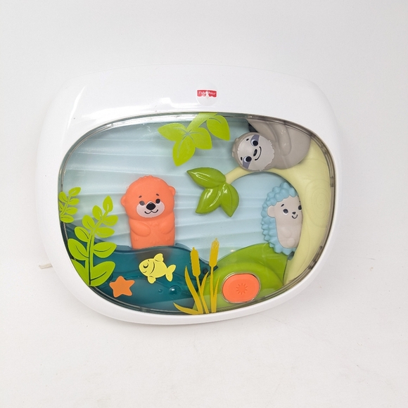 Fisher-Price Baby Toy Settle & Sleep Projection Soother Sloth Otter Lights Music - Picture 1 of 6